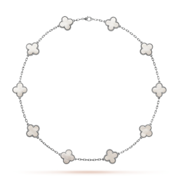 CLOVER NECKLACE 10 | AMBER