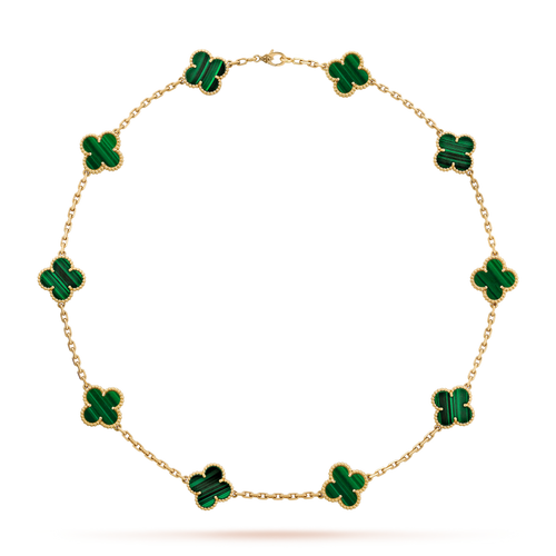CLOVER NECKLACE 10 | EMERALD