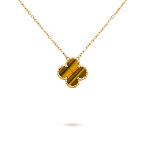 CLOVER NECKLACE | AMBER