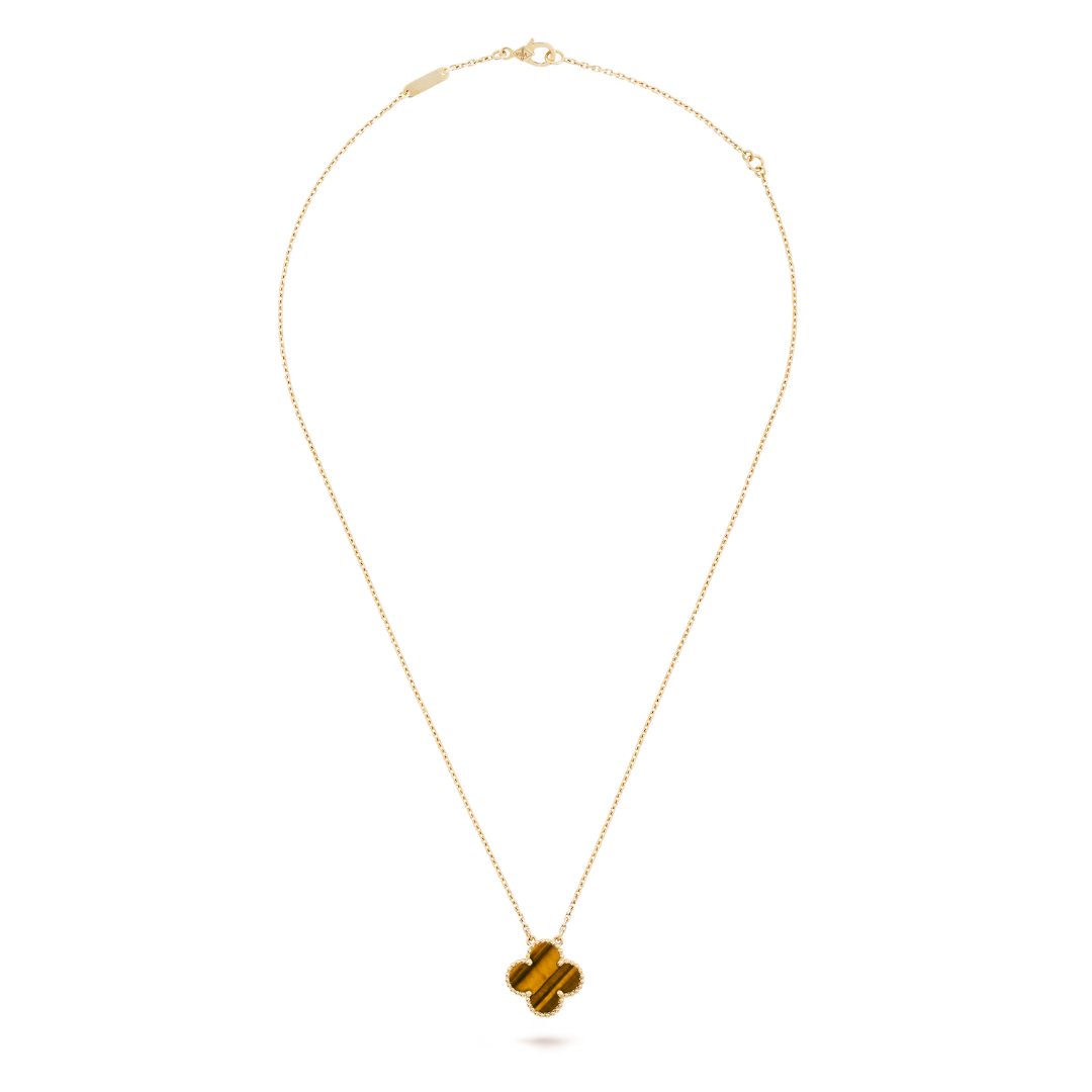 CLOVER NECKLACE | RED GOLD