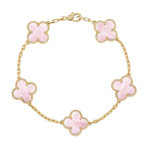 CLOVER BRACELET | PINK GOLD