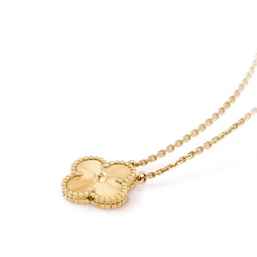 GOLDURA®  CLOVER NECKLACE | GOLD