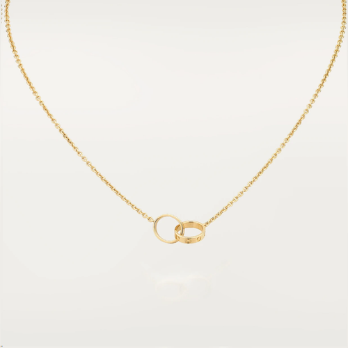 ETERNITY RING NECKLACE | GOLD
