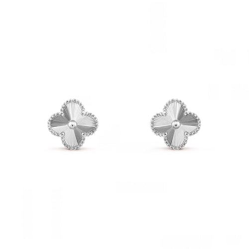 CLOVER EARRINGS | SILVER