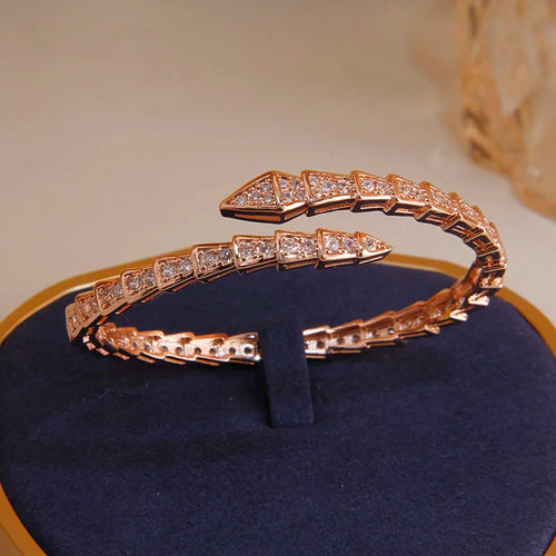DELUXE SERPENT BRACELET  | ROSÉGOLD