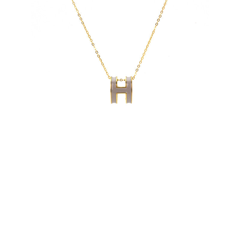 GOLDURA® H ENAMEL NECKLACE
