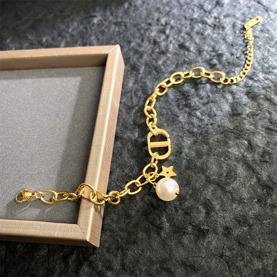 GOLDURA®  CD PEARL BRACELET