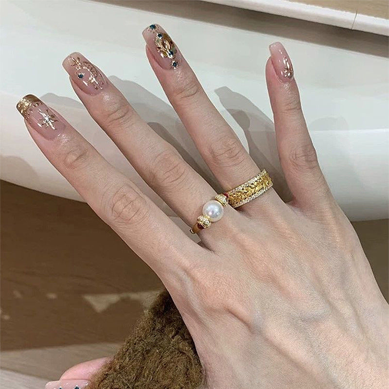GOLDURA® WHEAT GRACE RING