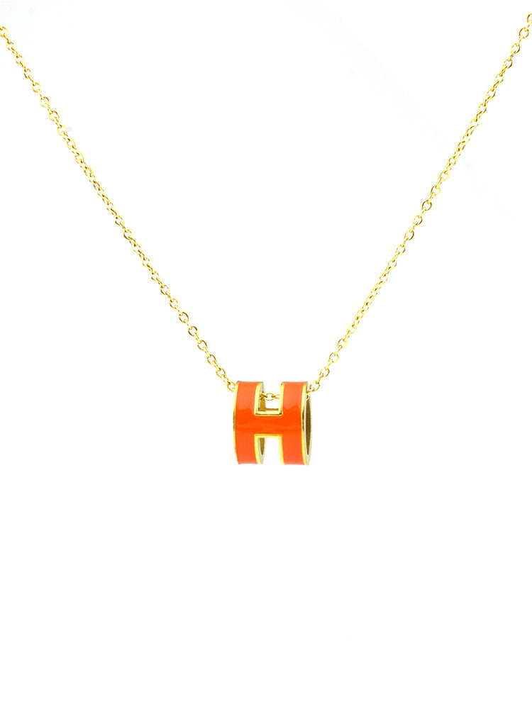 GOLDURA® H ENAMEL NECKLACE