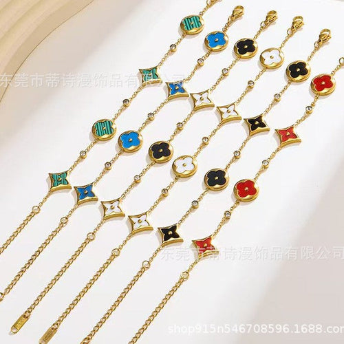 GOLDURA® L CLOVER SIGNATURE BRACELET