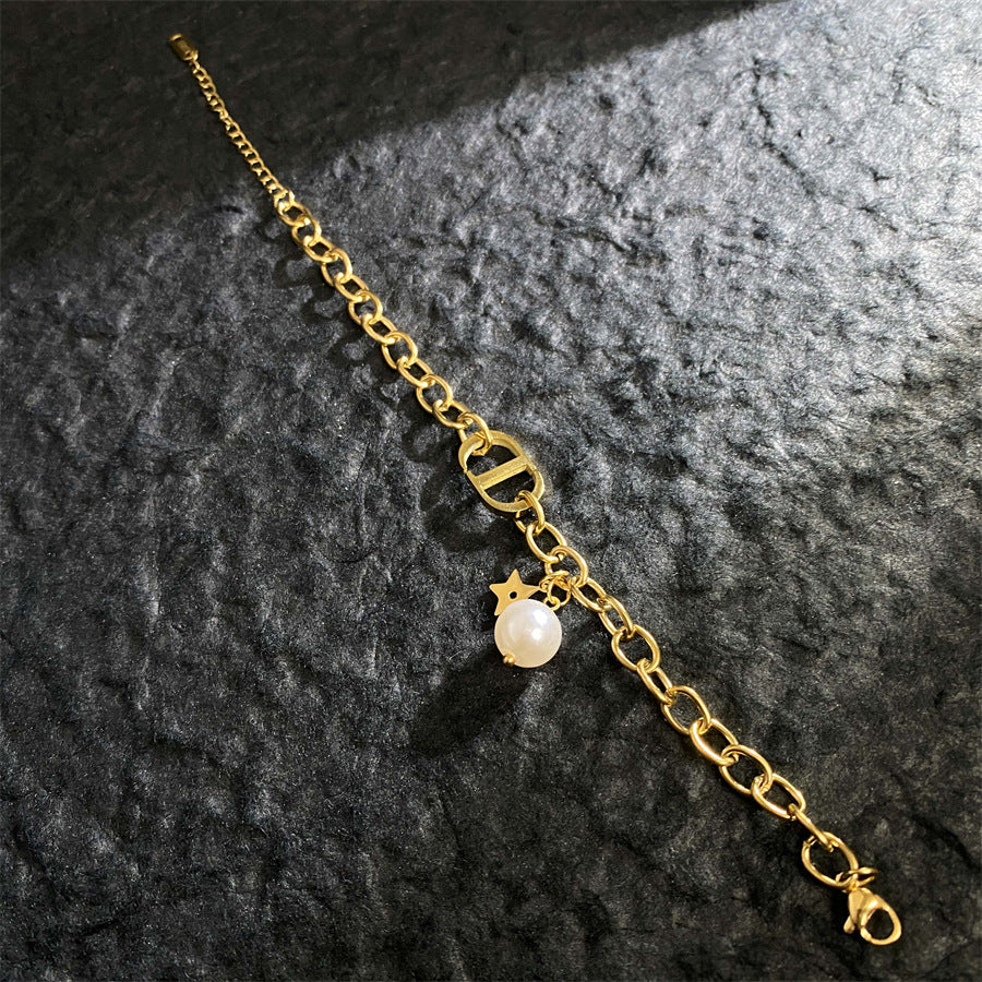 GOLDURA®  CD PEARL BRACELET