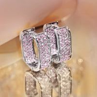 Silver Pink CZ