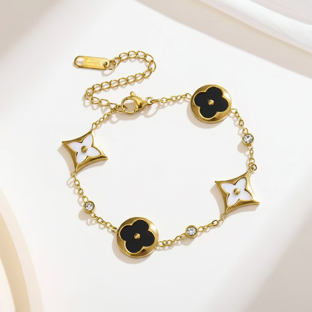 GOLDURA® L CLOVER SIGNATURE BRACELET