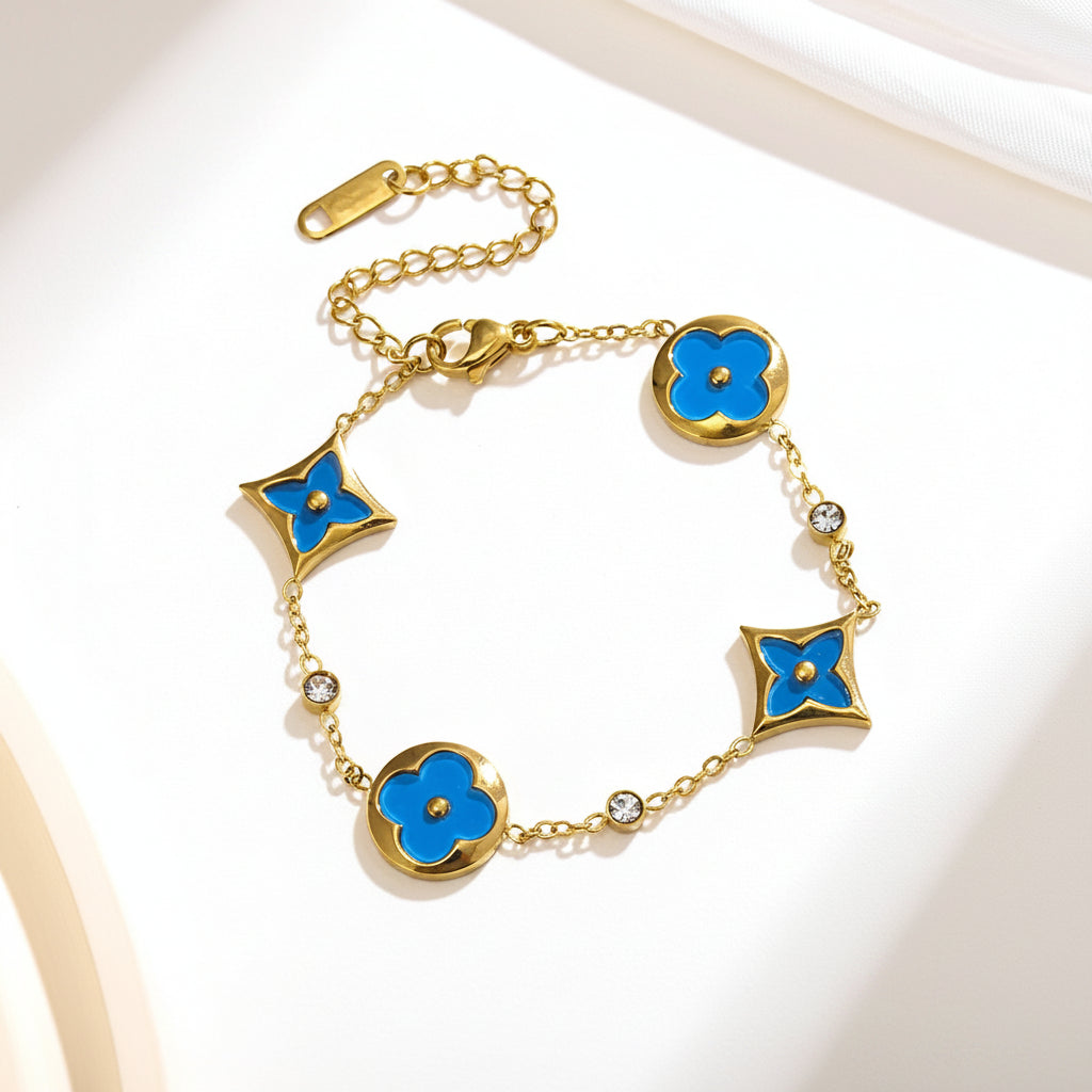 GOLDURA® L CLOVER SIGNATURE BRACELET