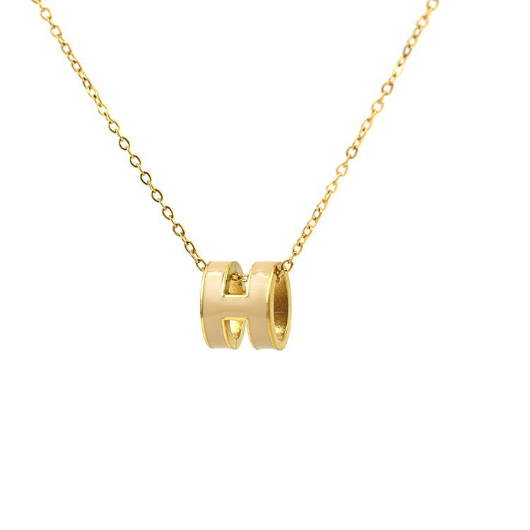 GOLDURA® H ENAMEL NECKLACE