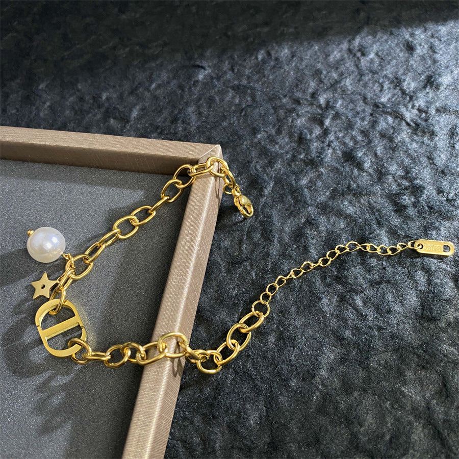 GOLDURA®  CD PEARL BRACELET