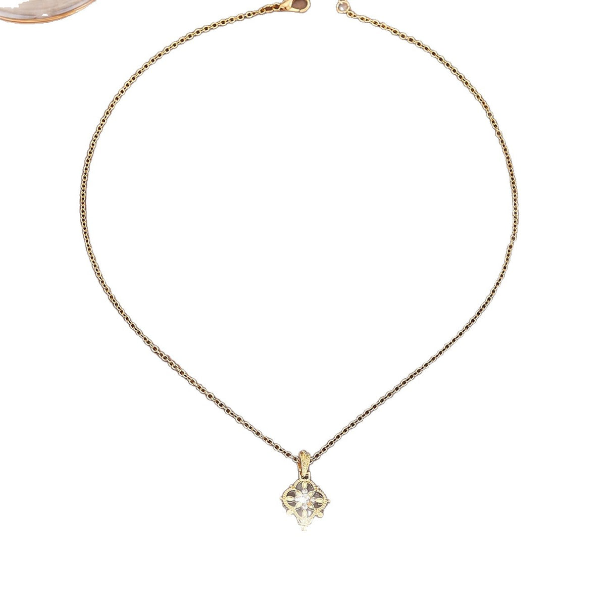 Vintage Key to Elegance Pendant