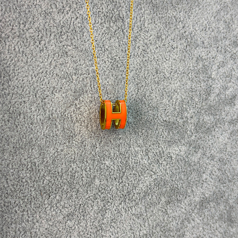 GOLDURA® H ENAMEL NECKLACE