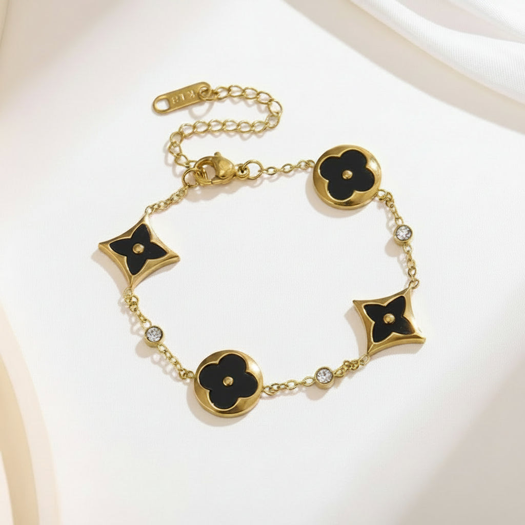 GOLDURA® L CLOVER SIGNATURE BRACELET