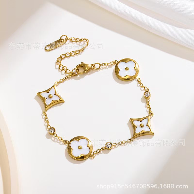 GOLDURA® L CLOVER SIGNATURE BRACELET