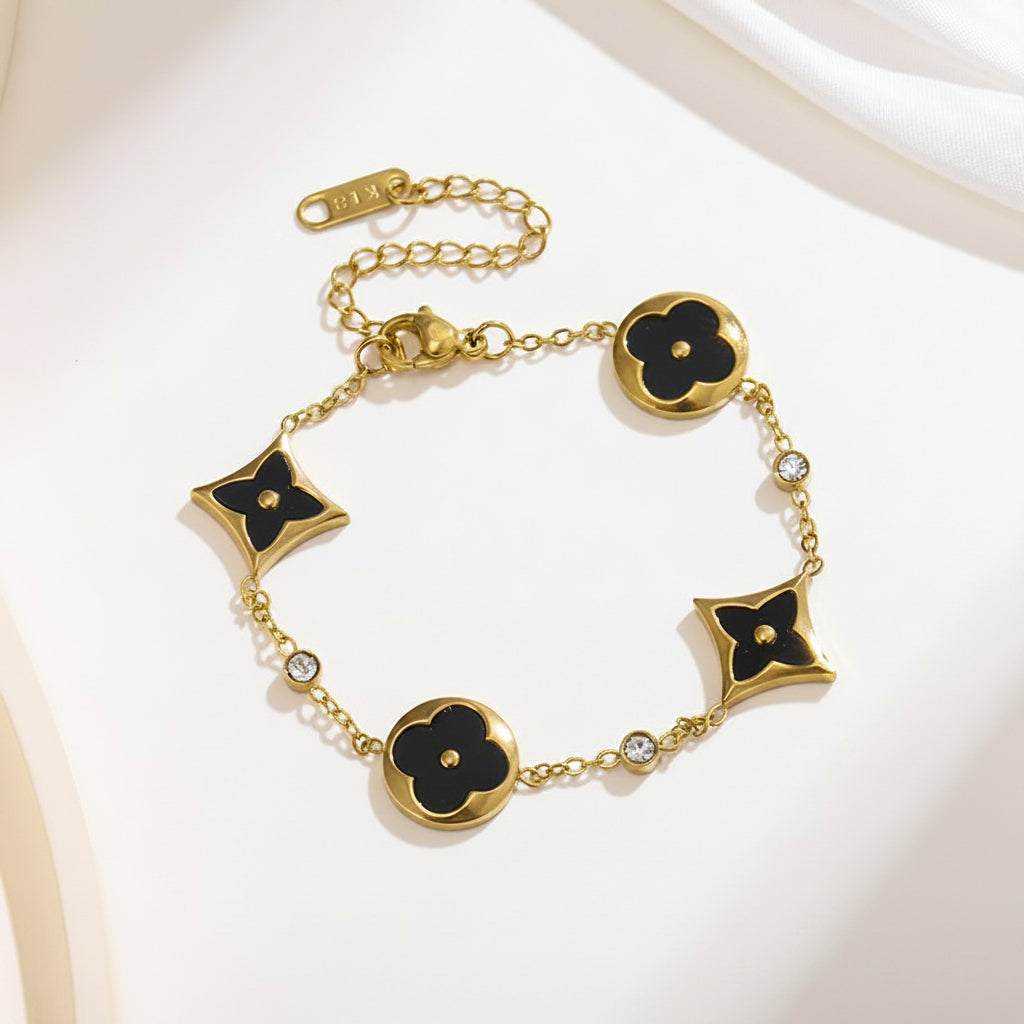 GOLDURA® L CLOVER SIGNATURE BRACELET
