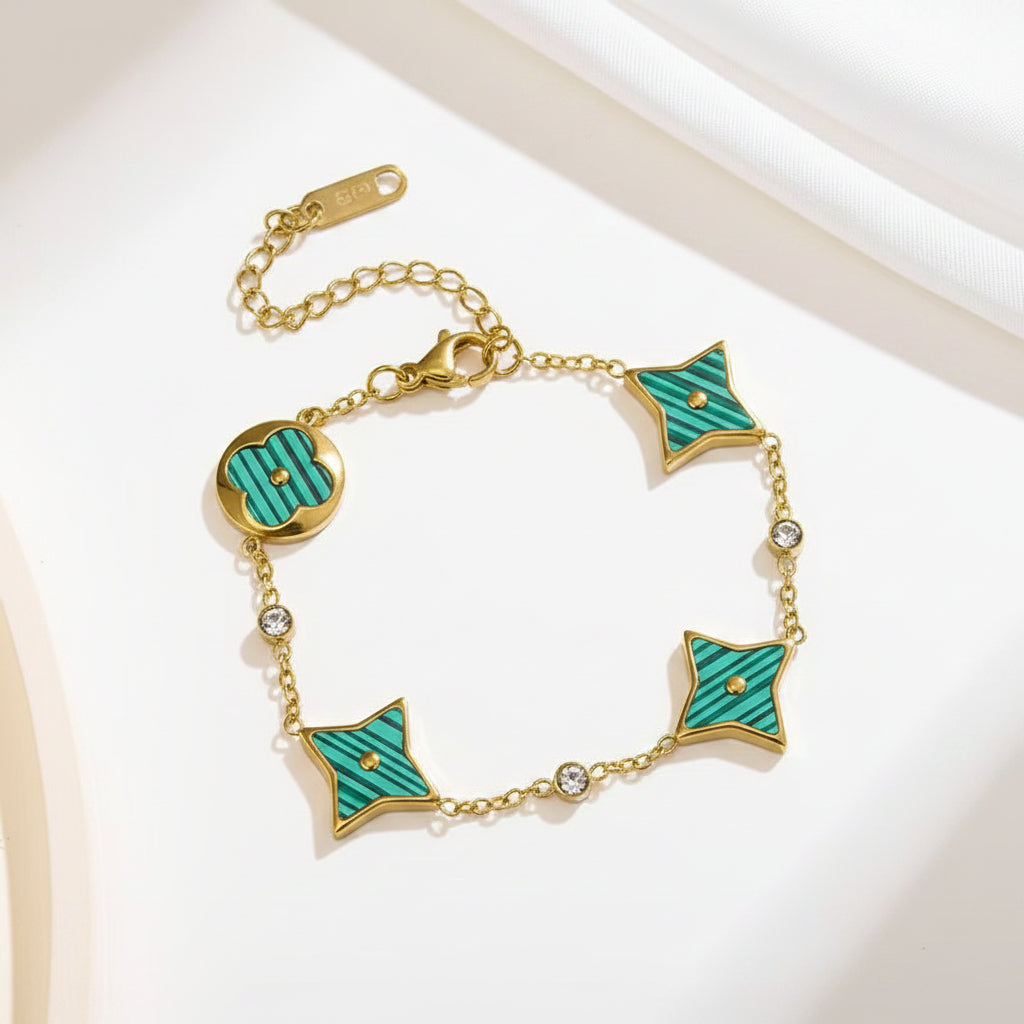 GOLDURA® L CLOVER SIGNATURE BRACELET