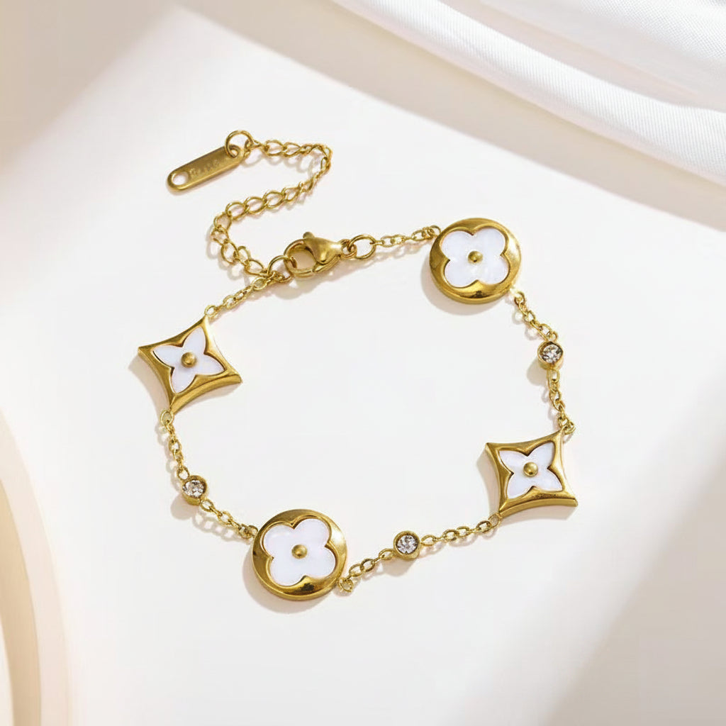 GOLDURA® L CLOVER SIGNATURE BRACELET