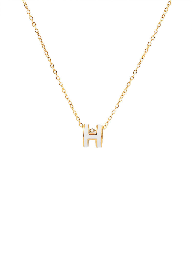 GOLDURA® H ENAMEL NECKLACE