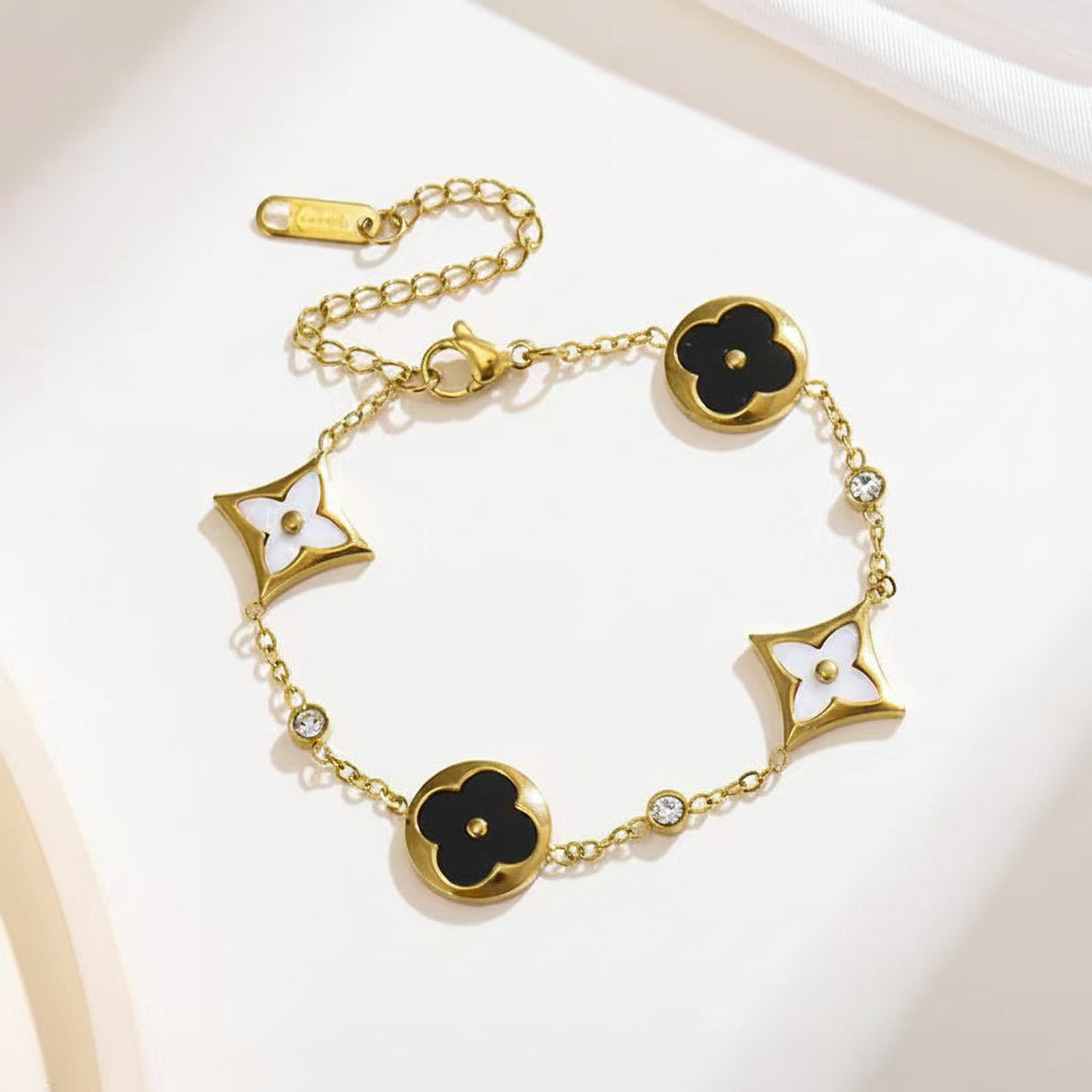 GOLDURA® L CLOVER SIGNATURE BRACELET