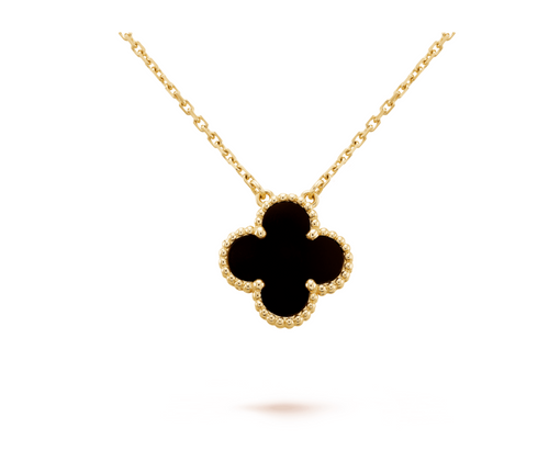 CLOVER NECKLACE | ONYX