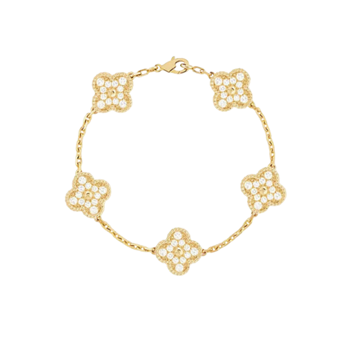 DELUXE CLOVER BRACELET | GOLD