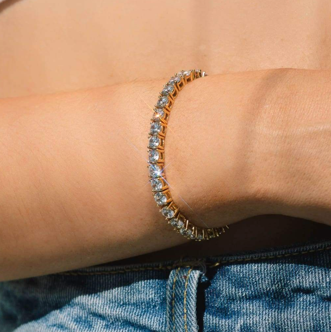TENNIS BRACELET | GOLD