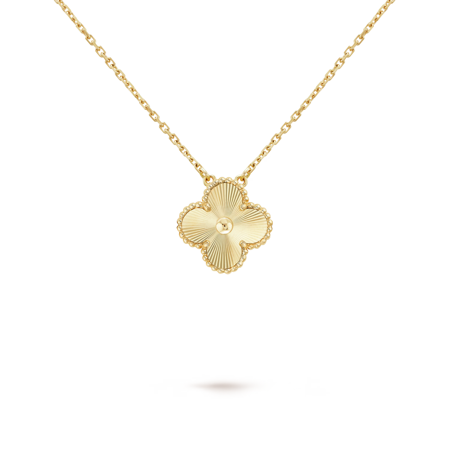 GOLDURA®  CLOVER NECKLACE | GOLD