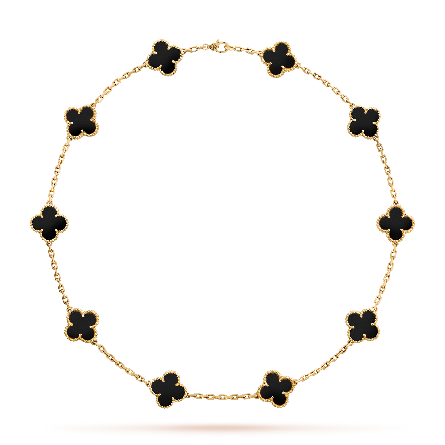 CLOVER NECKLACE 10 | ONYX
