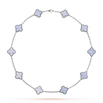 CLOVER NECKLACE 10 | LAVENDER JADE
