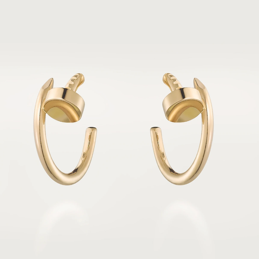 ETERNITY EARRINGS LARGE | GOLD