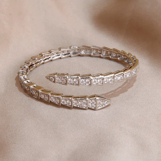 DELUXE SERPENT BRACELET | SILBER