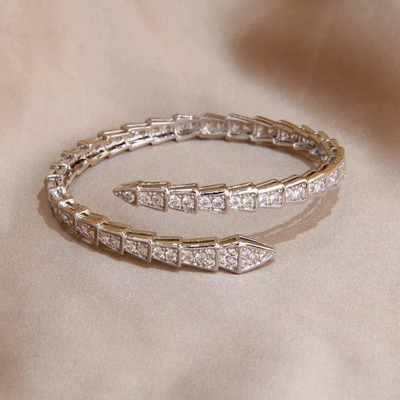 DELUXE SERPENT BRACELET | SILBER