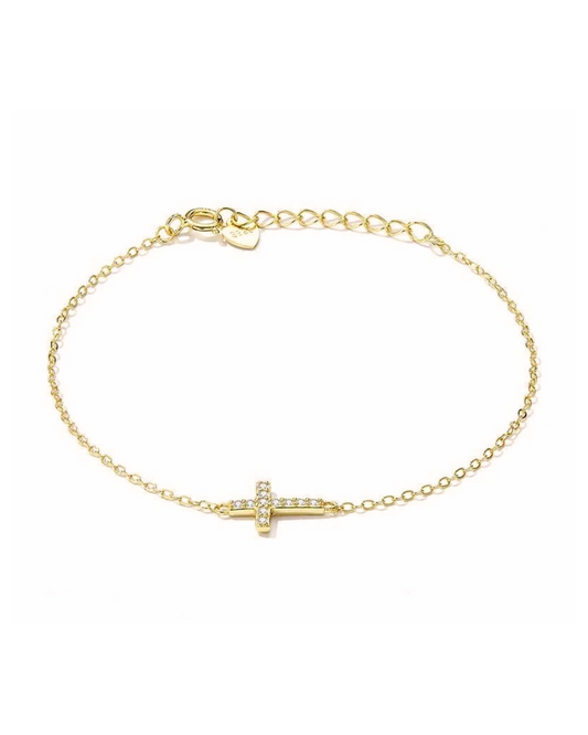 X BRACELET | GOLD