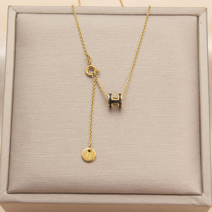 GOLDURA® H ENAMEL NECKLACE