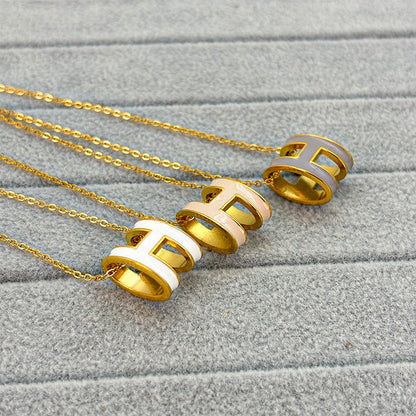 GOLDURA® H ENAMEL NECKLACE