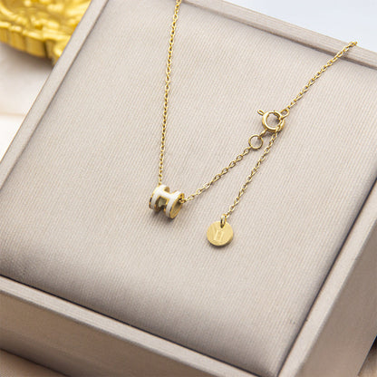 GOLDURA® H ENAMEL NECKLACE