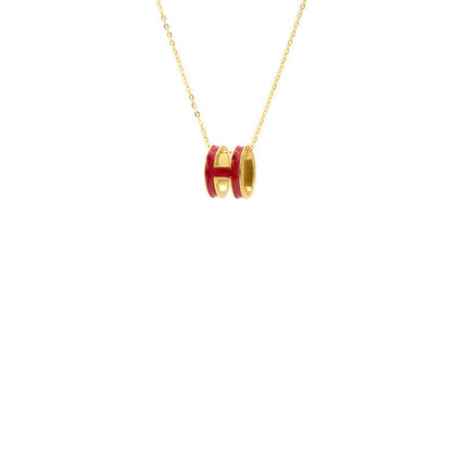 GOLDURA® H ENAMEL NECKLACE