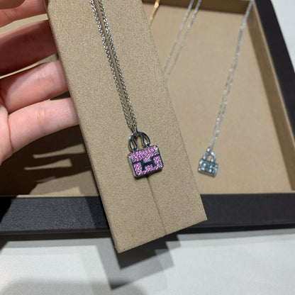 Mini Tote Bag Pendant Necklace