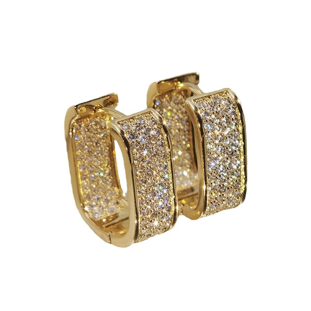 GOLDURA® PAVÉ HOOP EAR CUFF