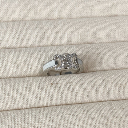 GOLDURA® ARC DE TRIOMPHE PAVÉ RING