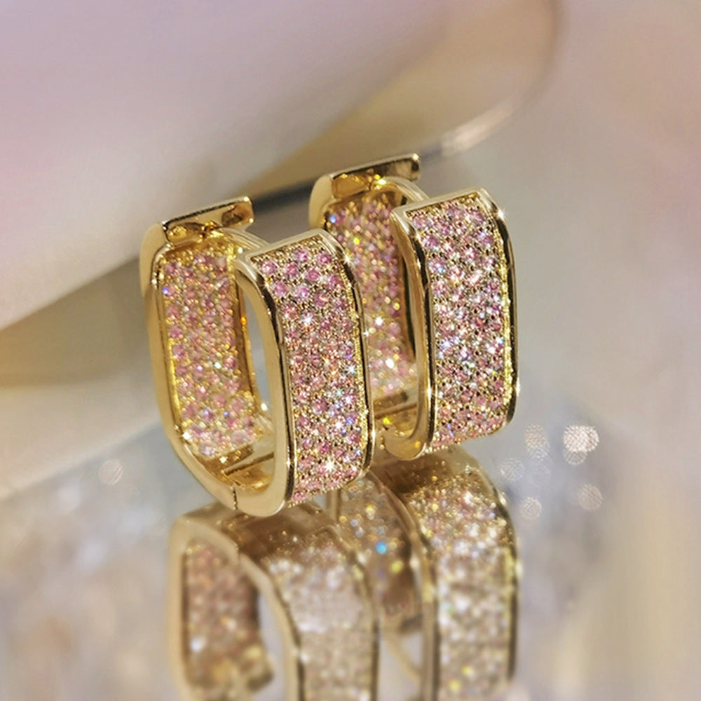 GOLDURA® PAVÉ HOOP EAR CUFF