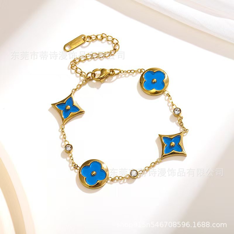 GOLDURA® L CLOVER SIGNATURE BRACELET