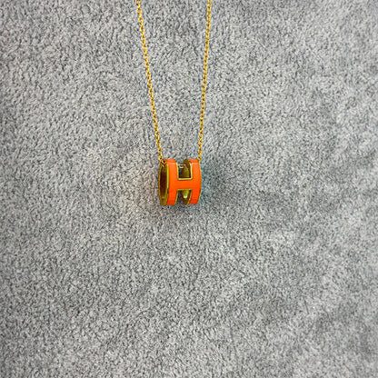 GOLDURA® H ENAMEL NECKLACE