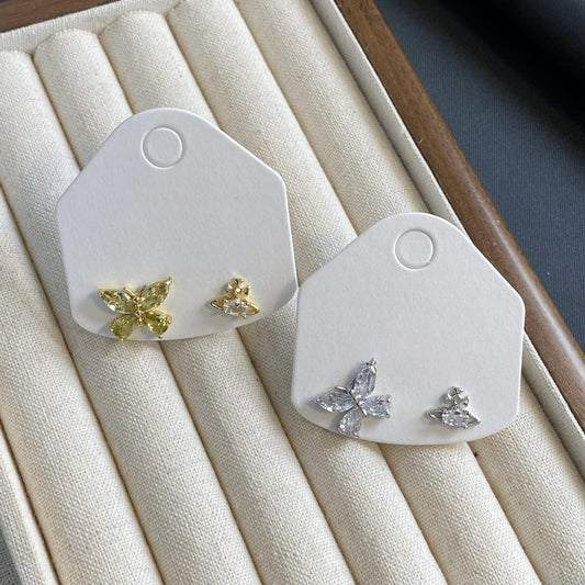 GOLDURA® BUTTERFLY PLANET EARRINGS